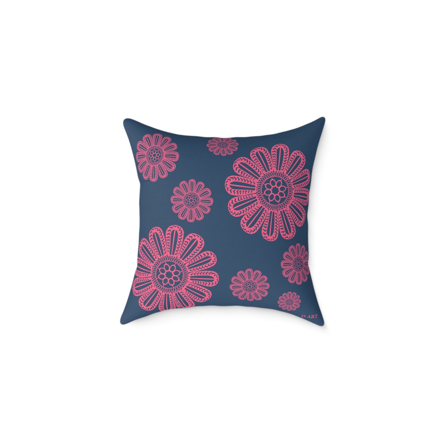 Midnight Blossoms pillow - D ART Studio