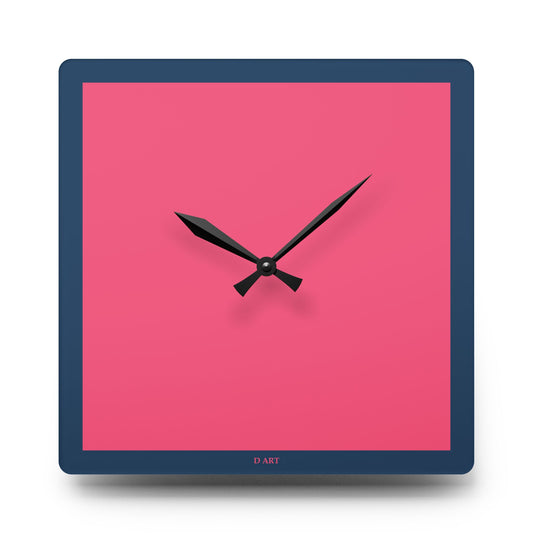 Midnight Blossoms wall clock - D ART Studio