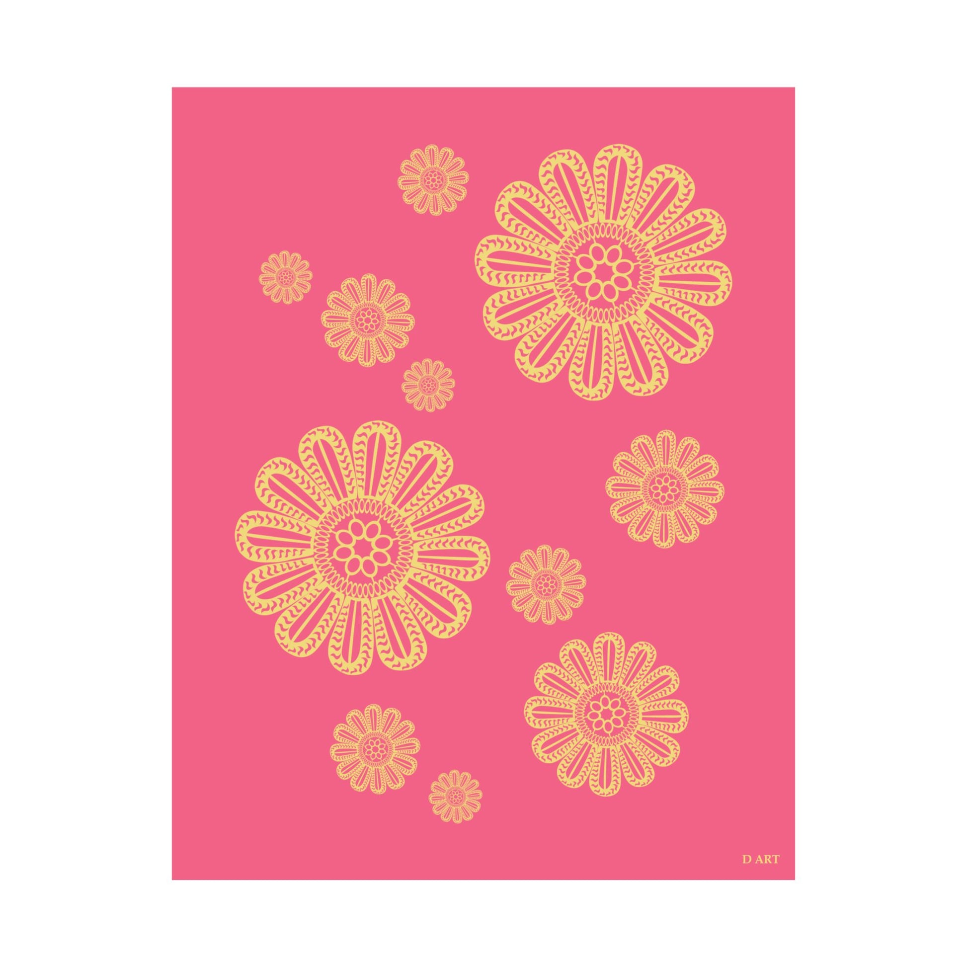 Pink Lemonade matte poster - D ART Studio