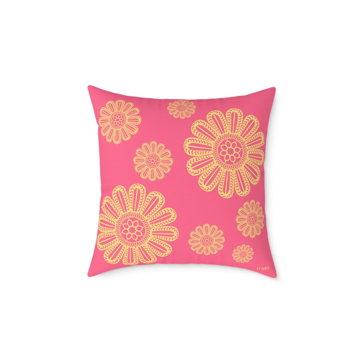 Pink Lemonade pillow - D ART Studio