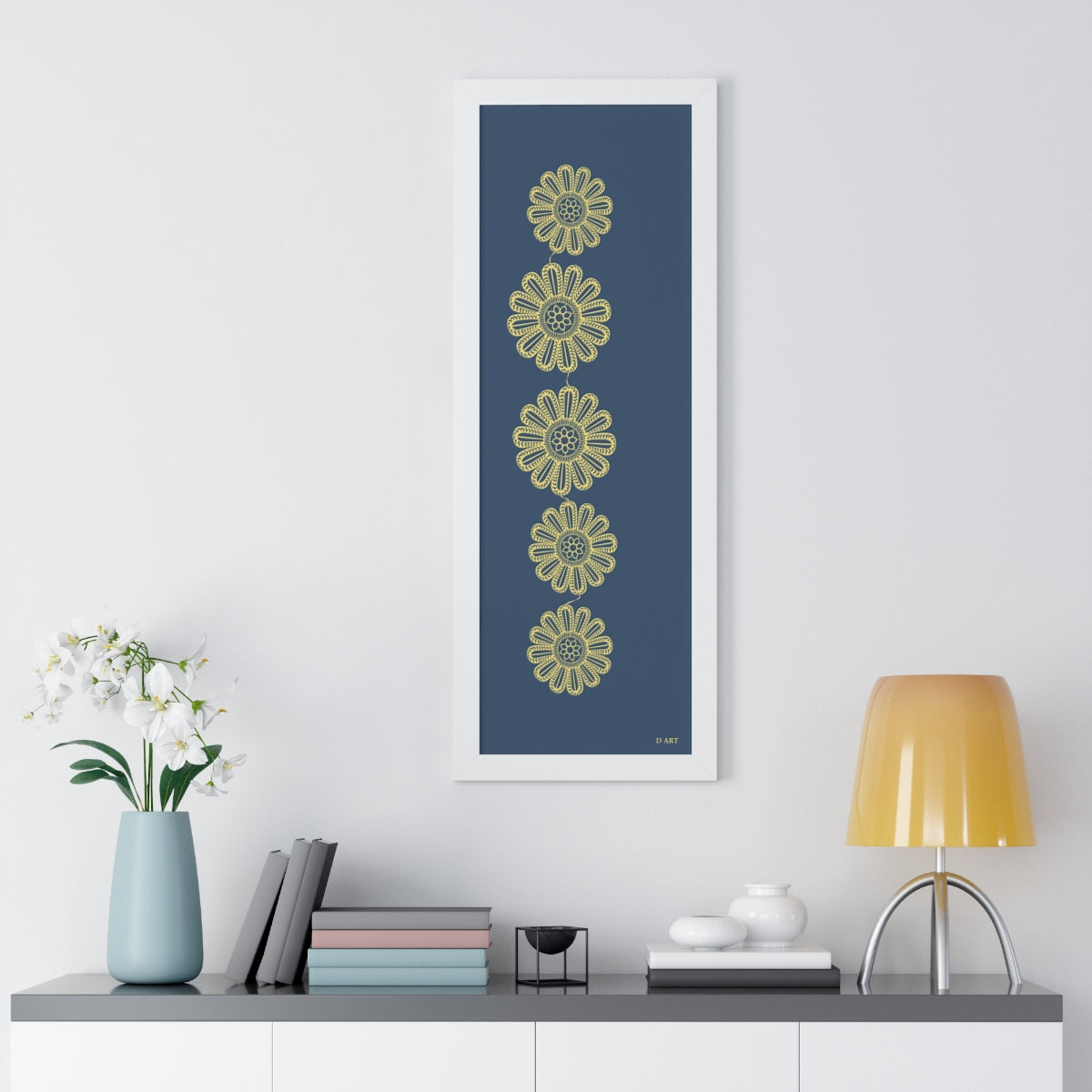 Sun on the String framed art - D ART Studio