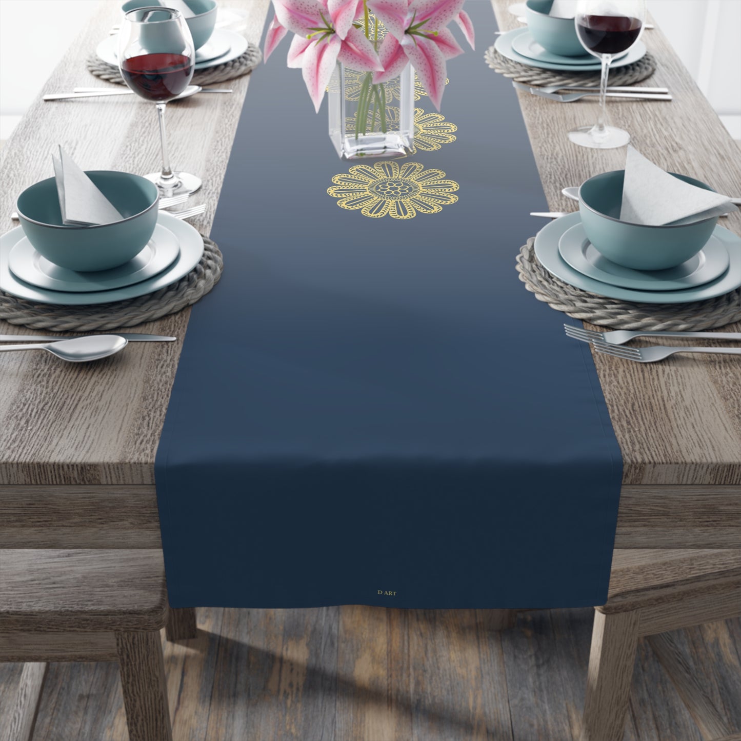 Sun on the String table runner