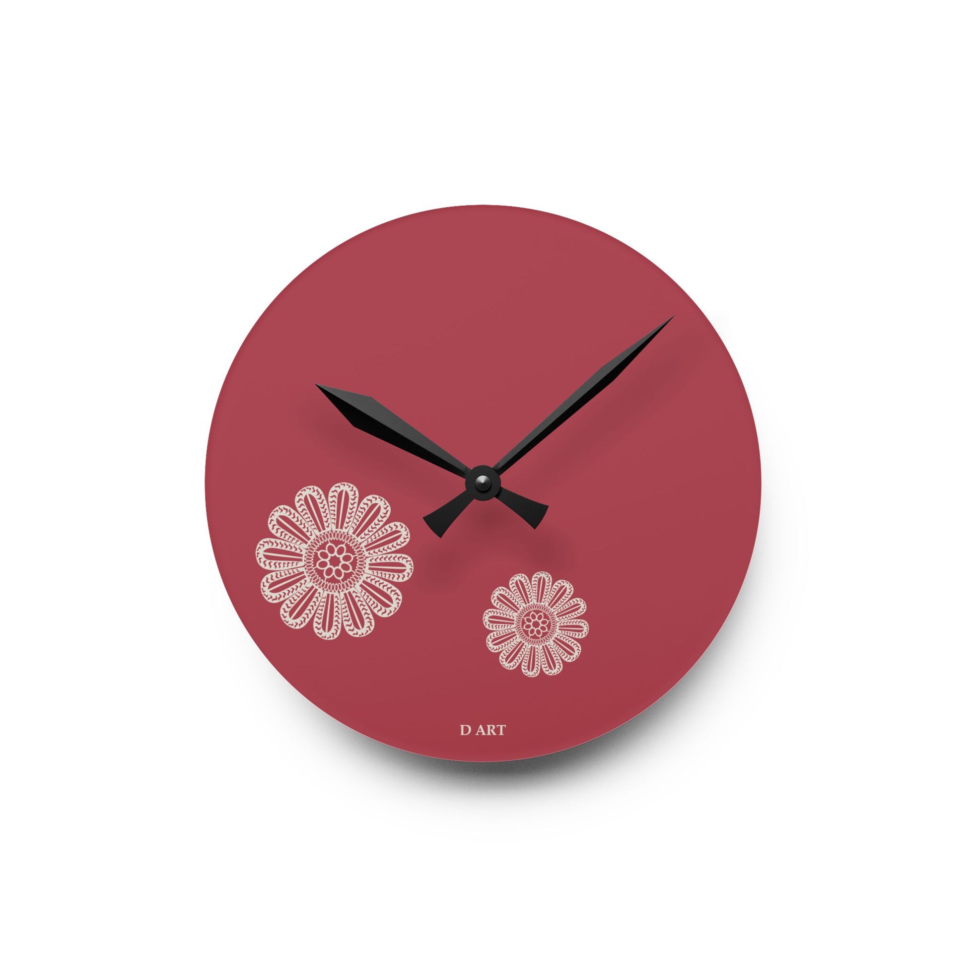 Almond Blossom wall clock - D ART Studio