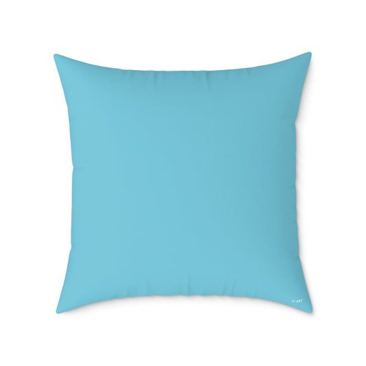 Turquoise Simplicity pillow - D ART Studio