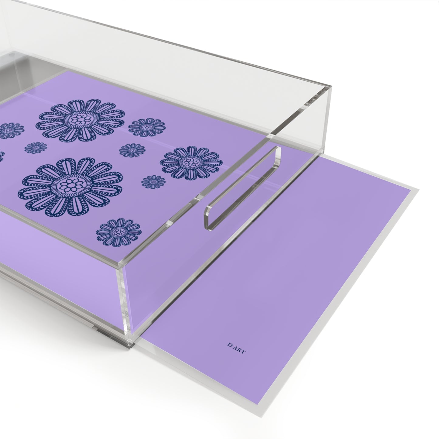 Dreamy Lilac acrylic tray