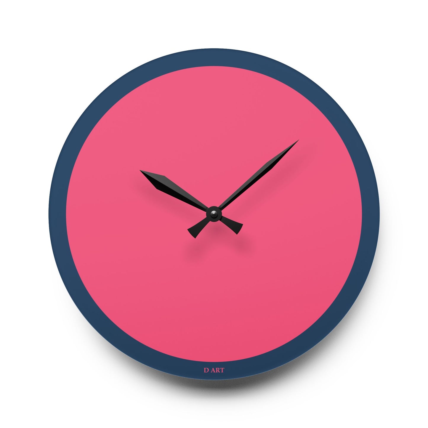 Midnight Blossoms wall clock - D ART Studio