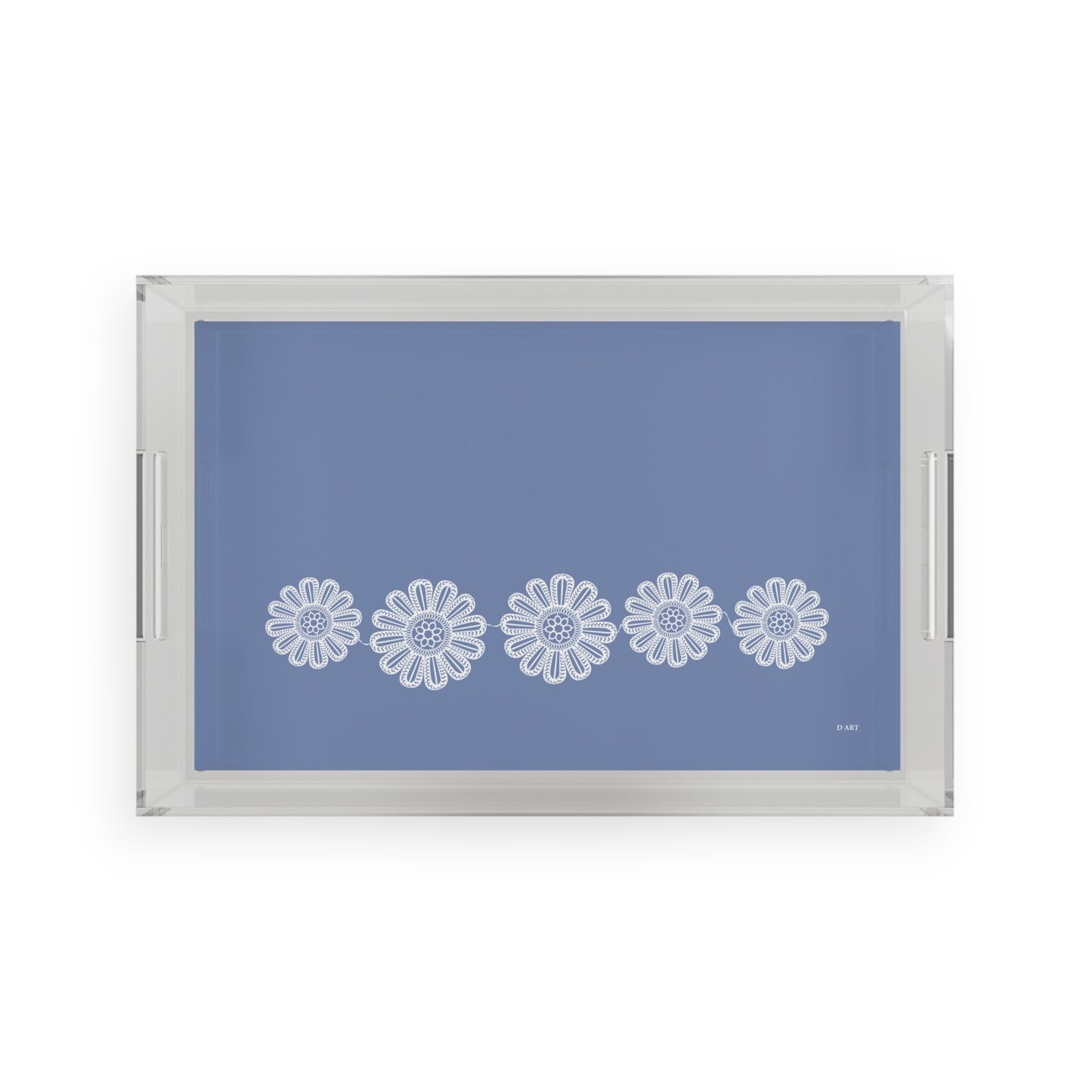 Skyline Serenity acrylic tray - D ART Studio