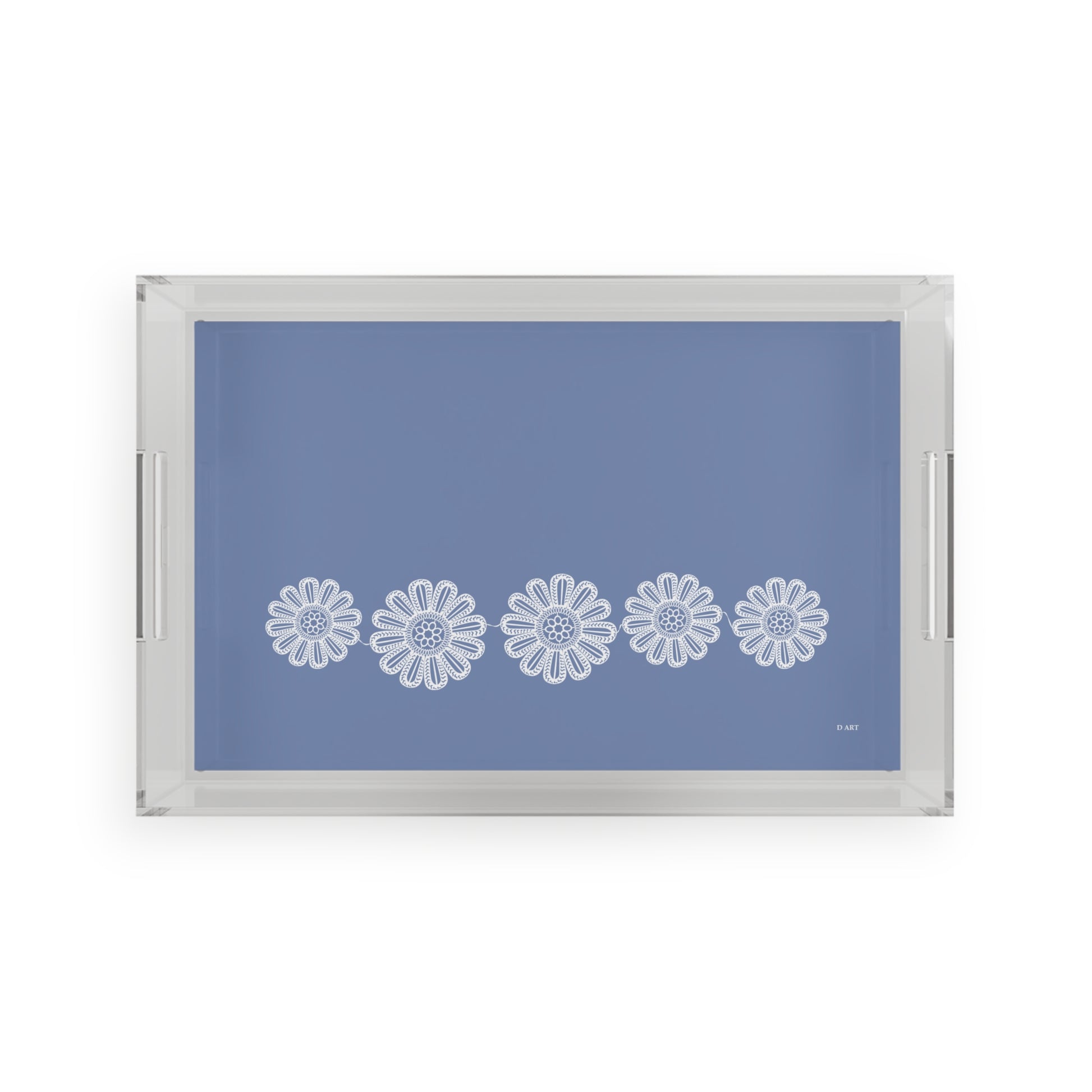 Skyline Serenity acrylic tray - D ART Studio