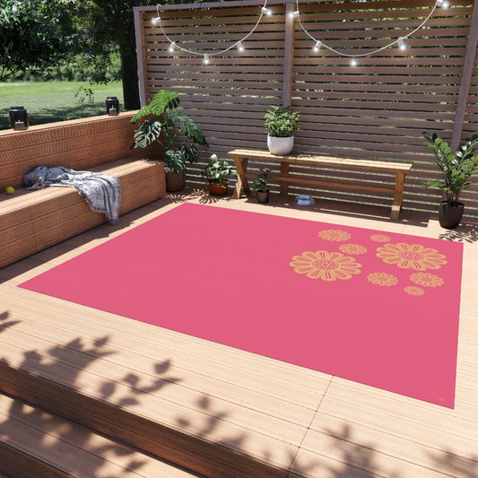 Pink Lemonade outdoor rug