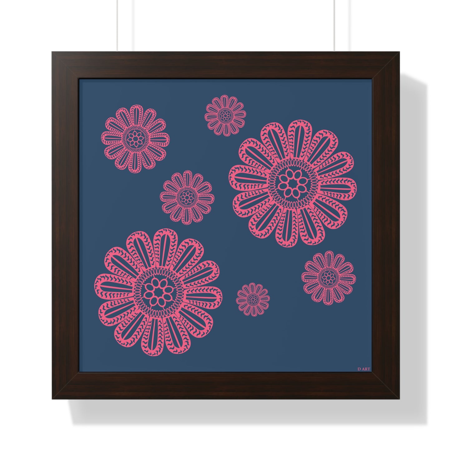 Midnight Blossoms framed art