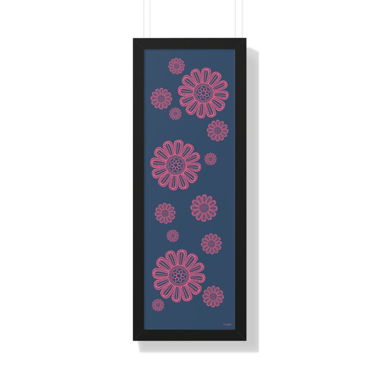 Midnight Blossoms framed art