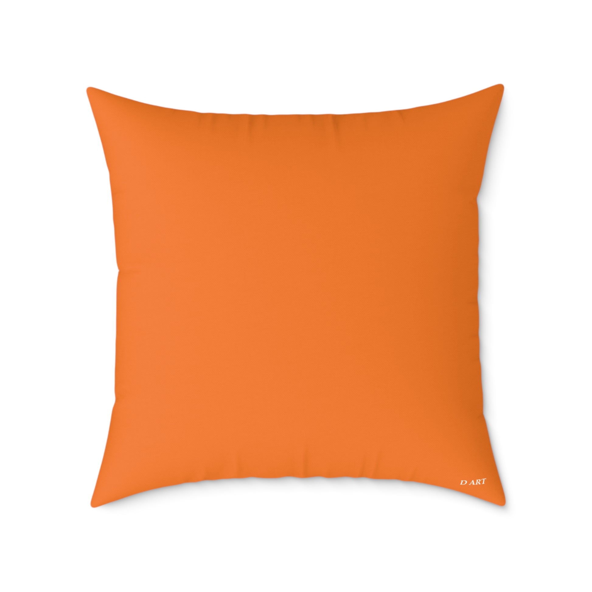 Tangerine Simplicity pillow - D ART Studio