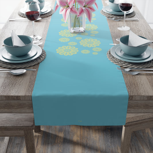 Turquoise Delight table runner