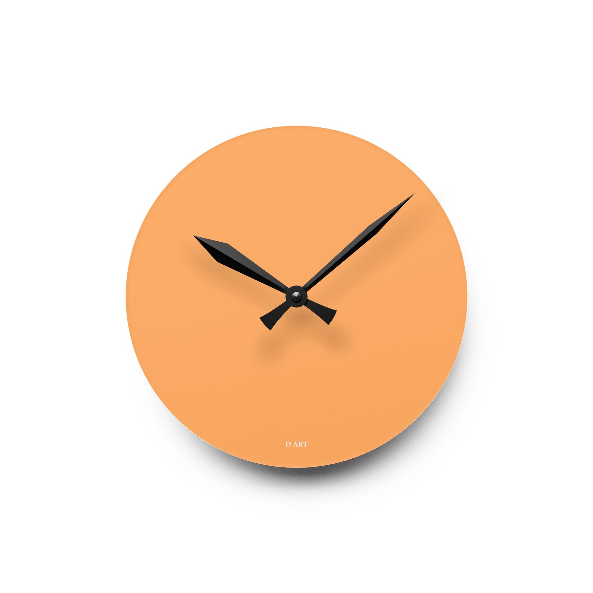 Apricot Simplicity wall clock - D ART Studio