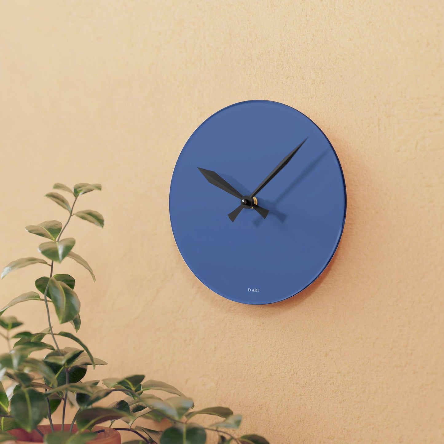 Seaside Blue Simplicity wall clock - D ART Studio