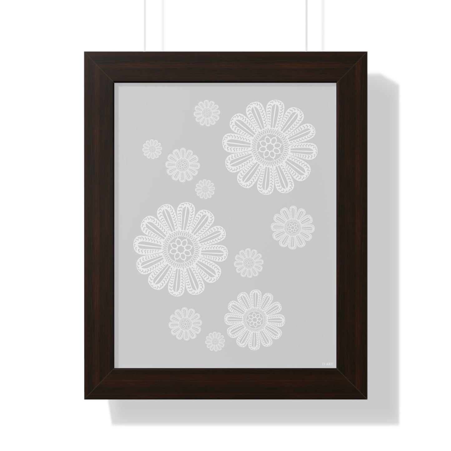 Cloud Veil framed art - D ART Studio