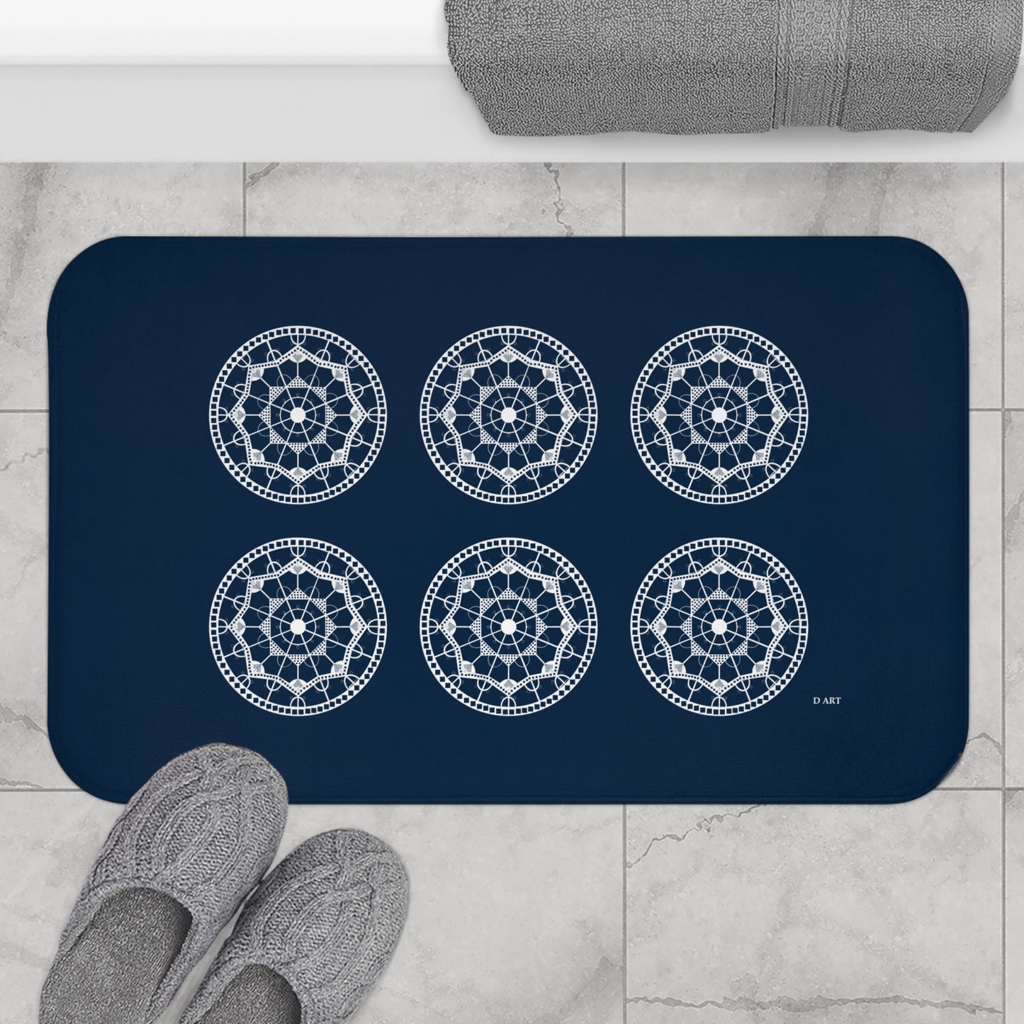 Sea Foam bath mat