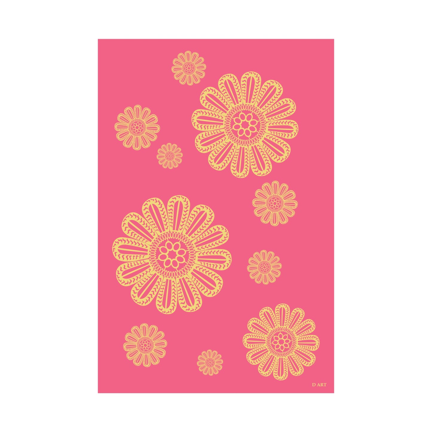 Pink Lemonade matte poster - D ART Studio