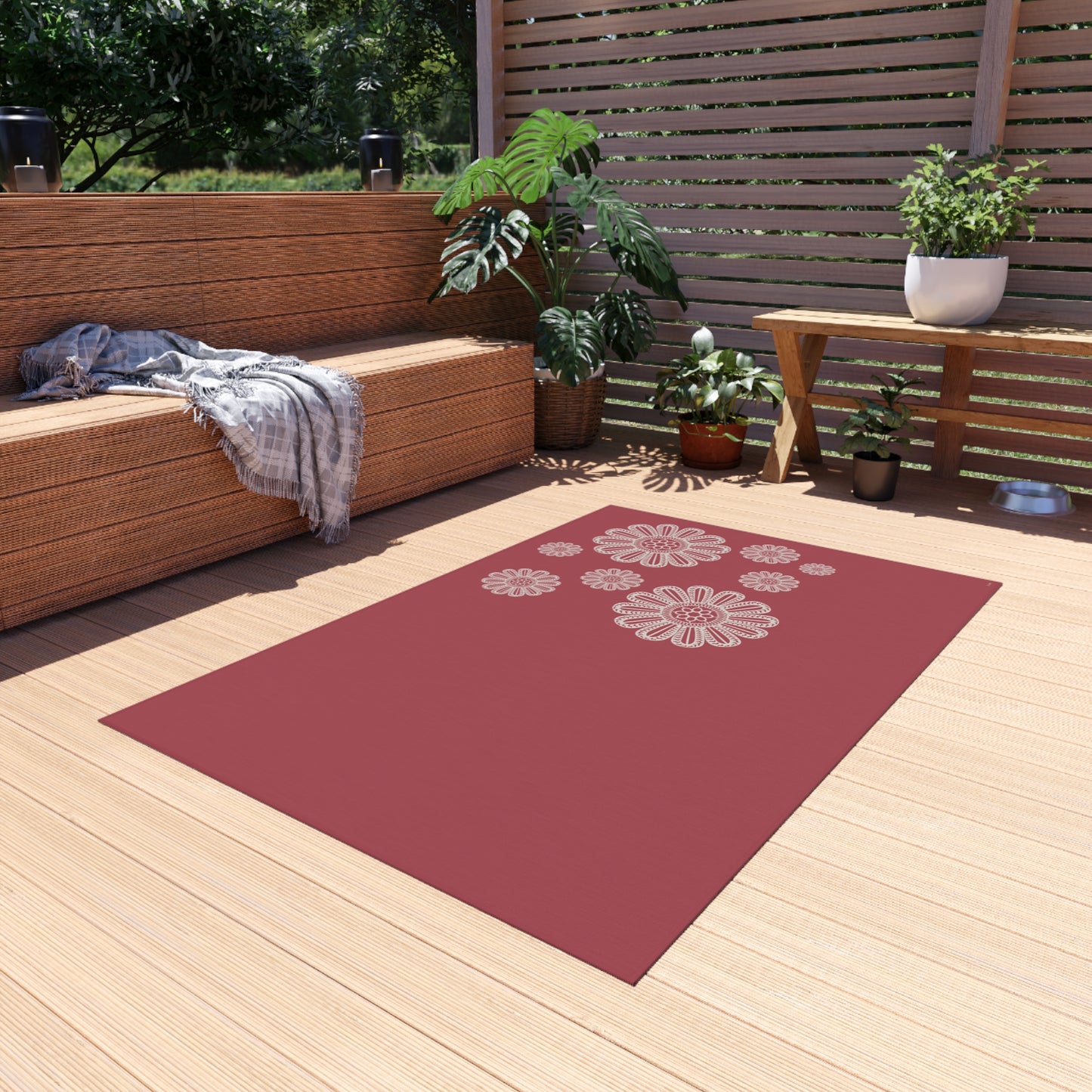 Almond Blossom outdoor rug