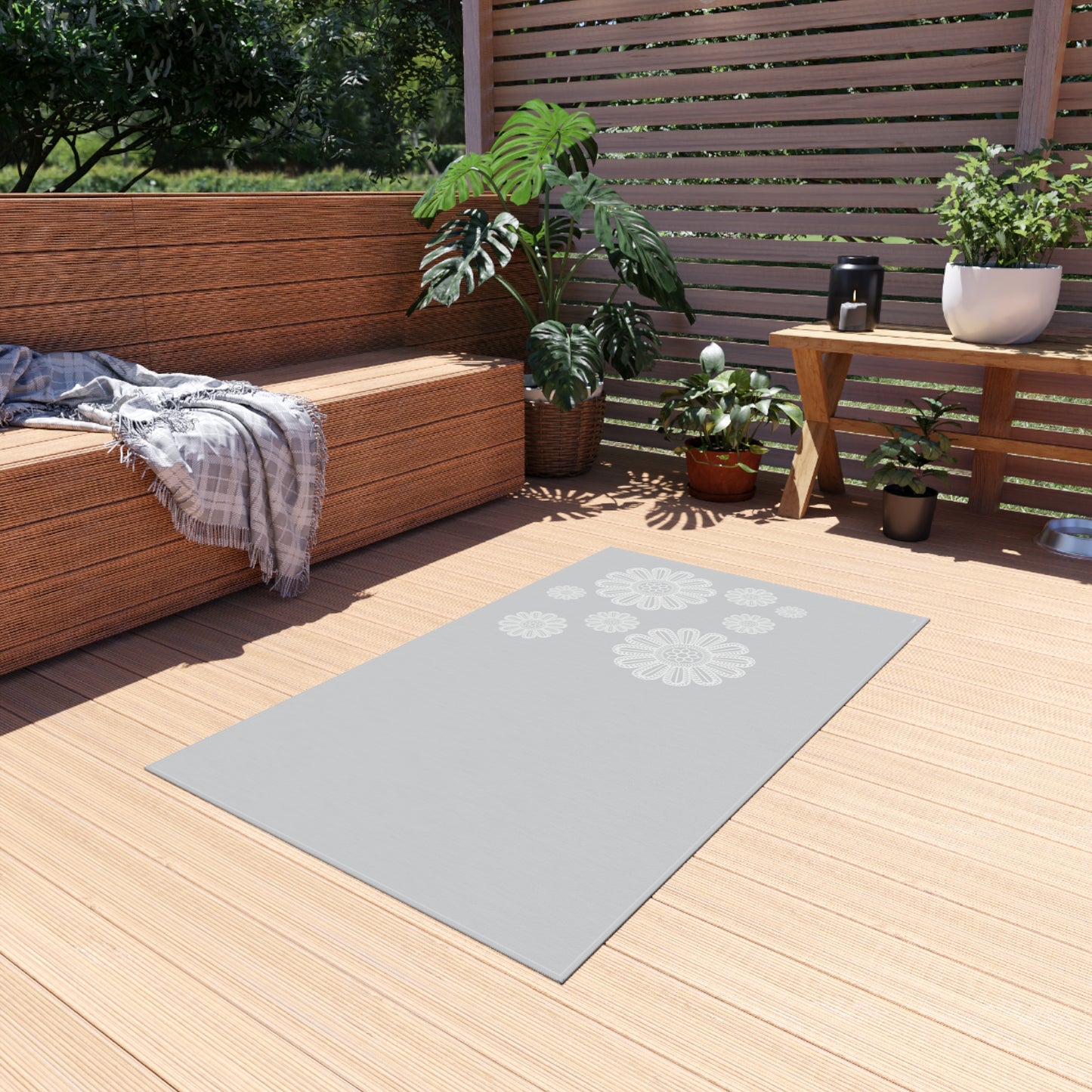 Cloud Veil outdoor rug