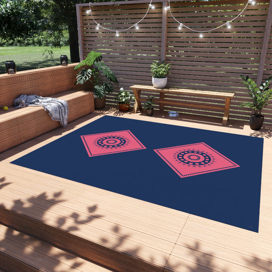 Rose Twilight outdoor rug