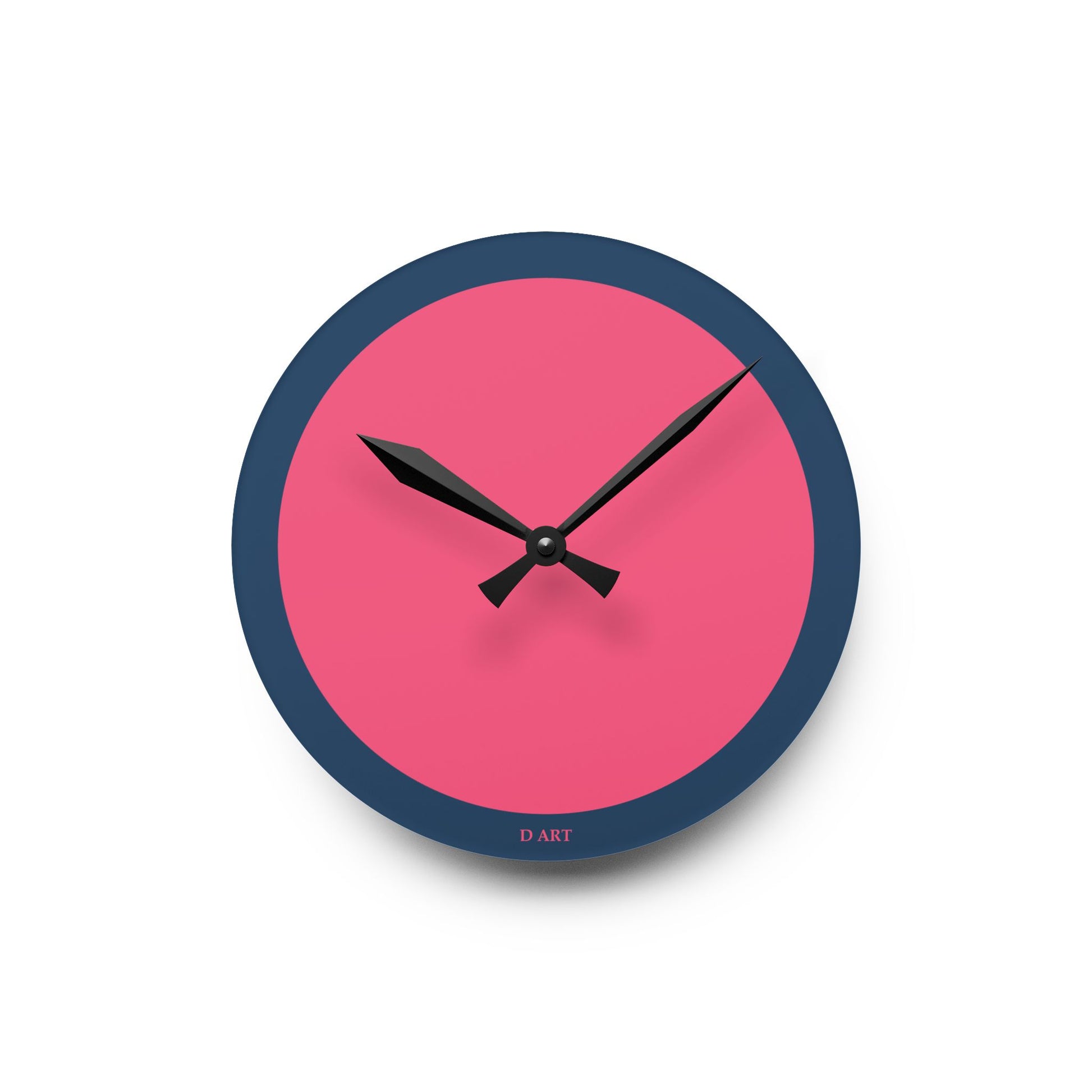 Midnight Blossoms wall clock - D ART Studio