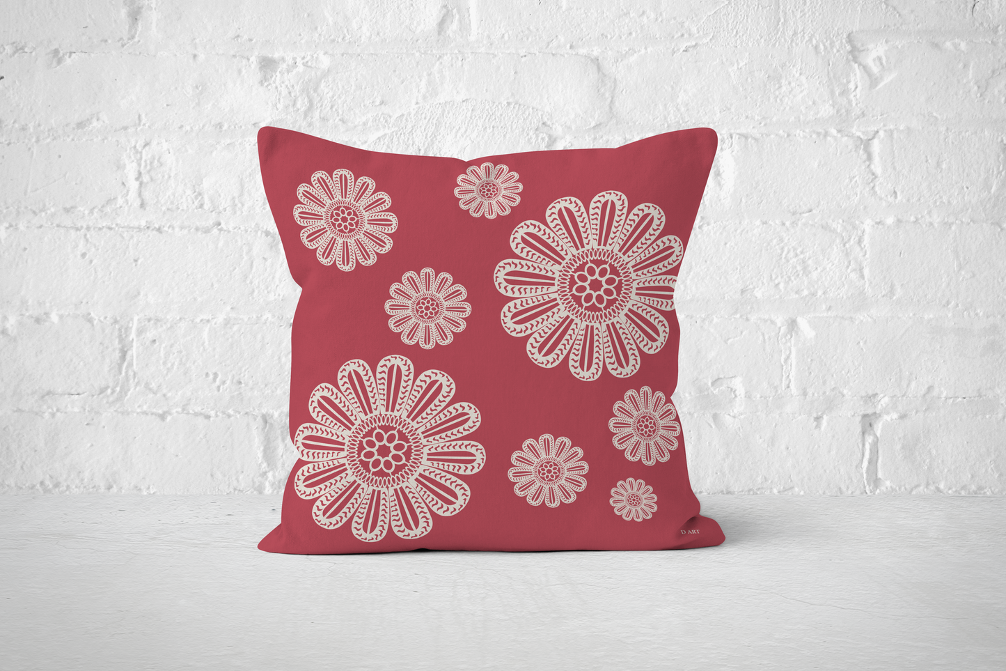 Almond Blossom outdoor pillow