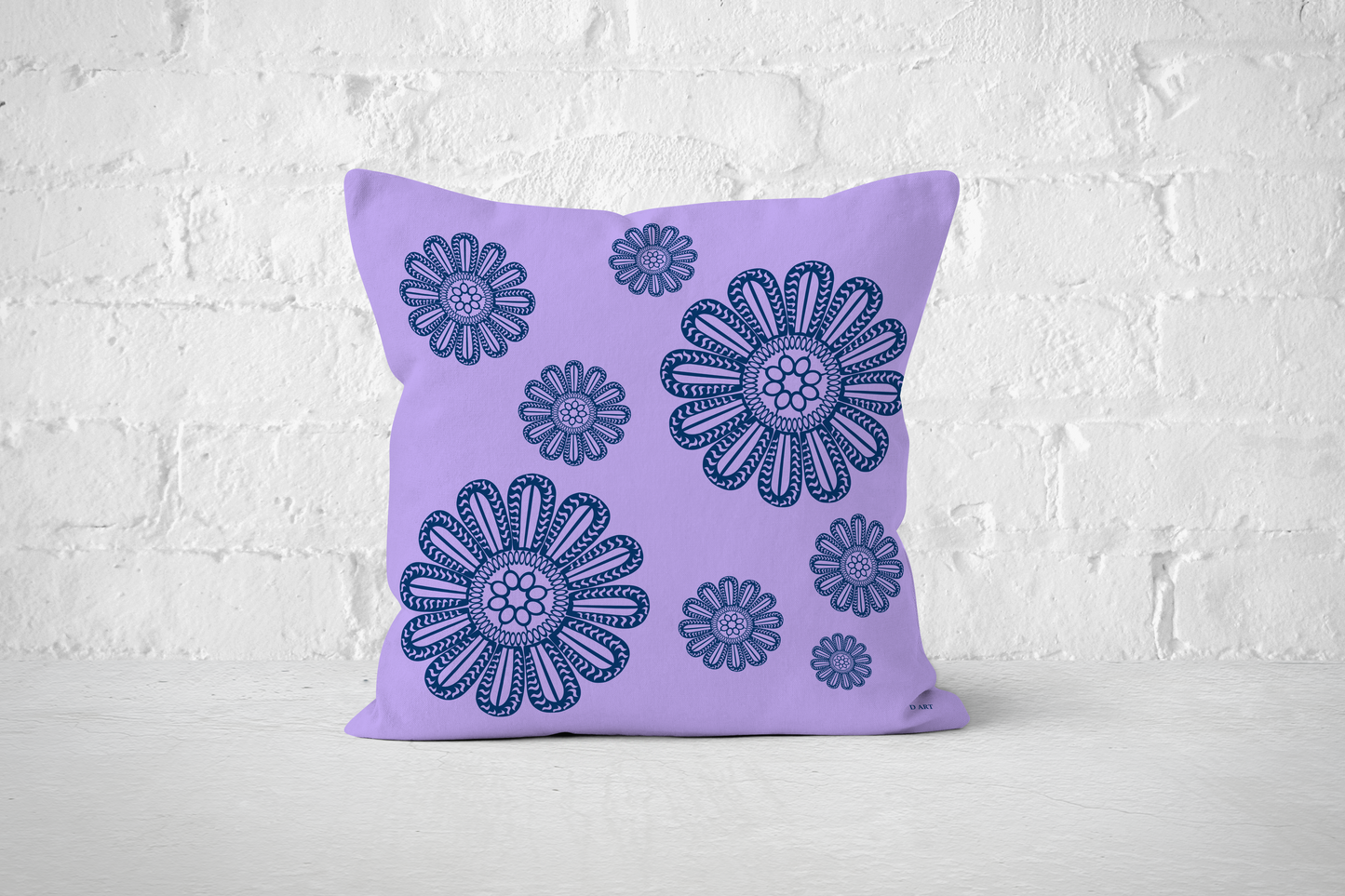 Dreamy Lilac outdoor pillow - D ART Studio