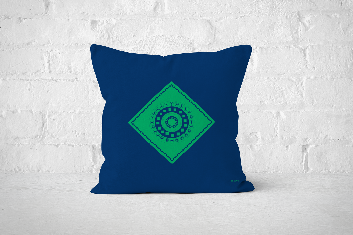 Emerald Nightfall outdoor pillow