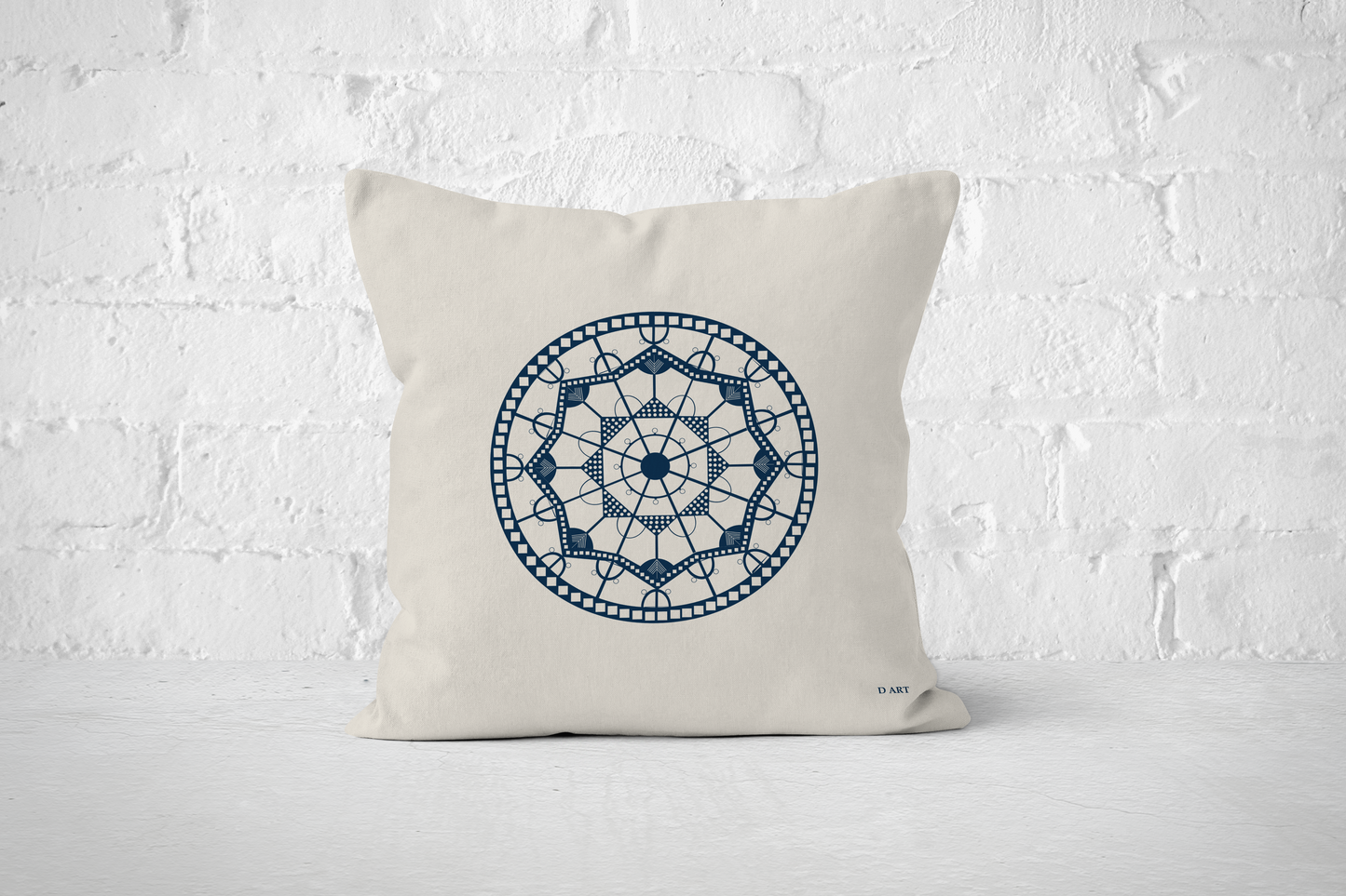 Midnight Dune outdoor pillow