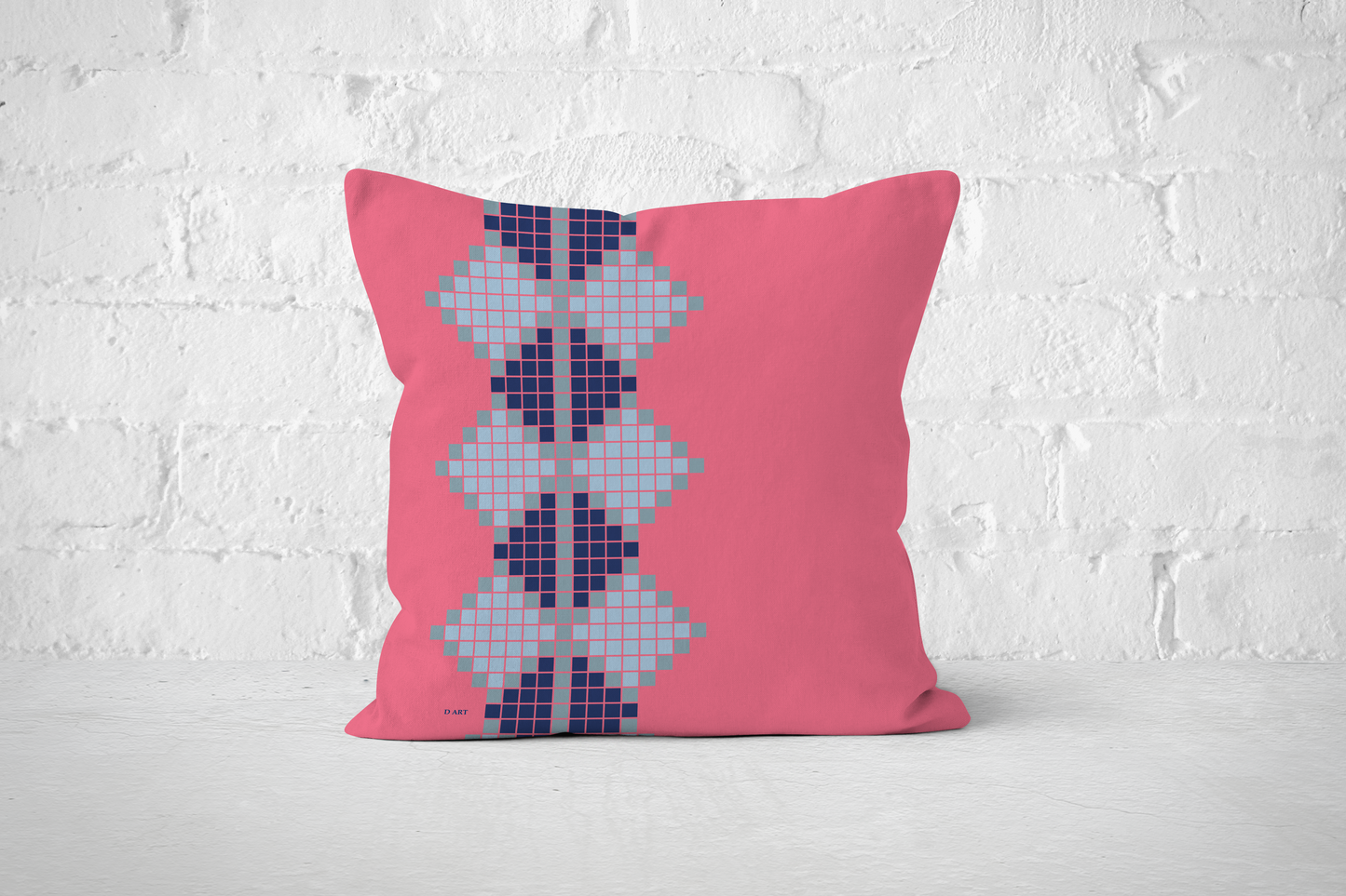 Pink Lagoon outdoor pillow