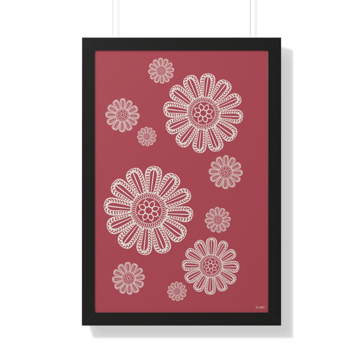 Almond Blossom framed art - D ART Studio