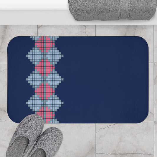 Blush Tides bath mat