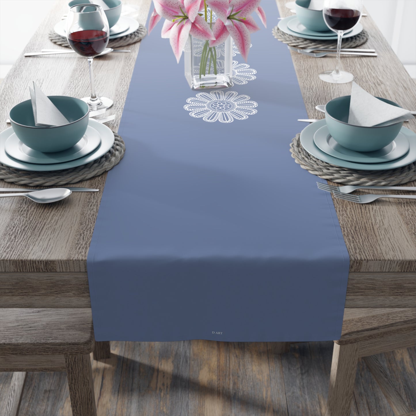 Skyline Serenity table runner