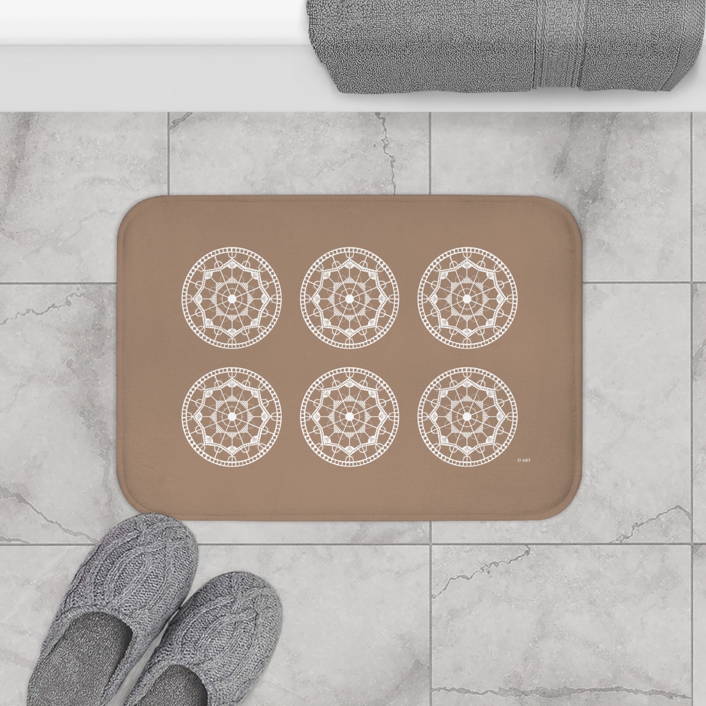 Earthy Horizon bath mat