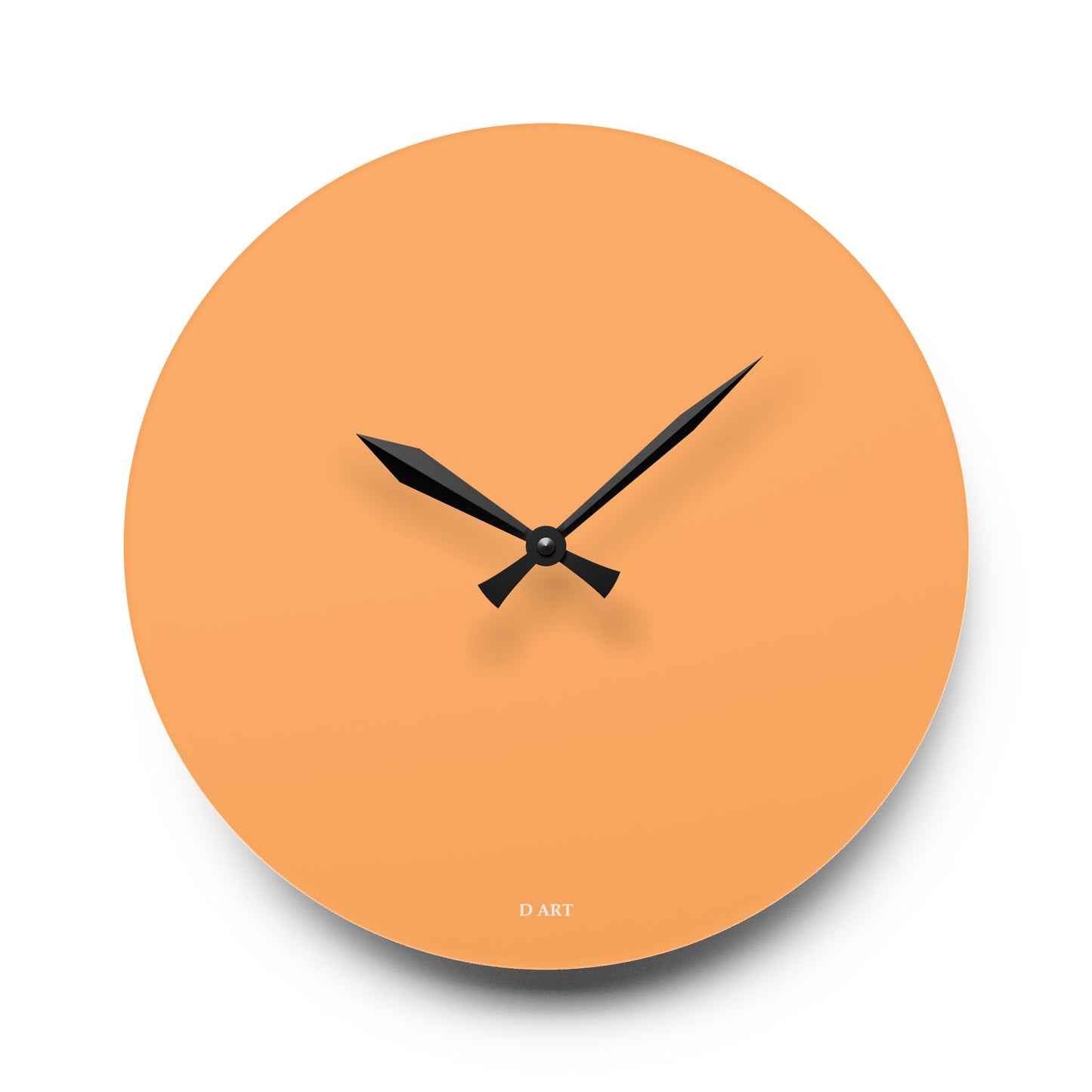 Apricot Simplicity wall clock - D ART Studio