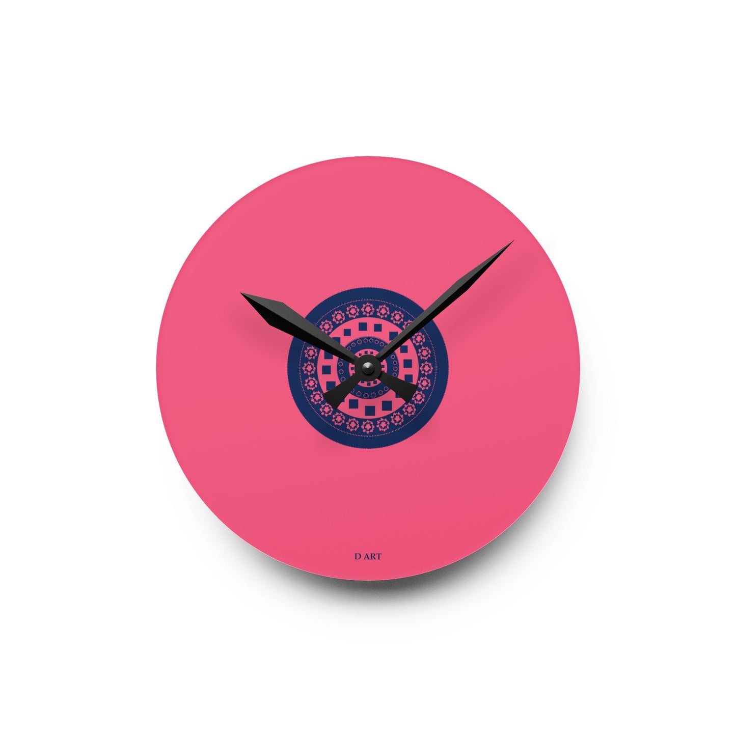 Rose Twilight wall clock - D ART Studio