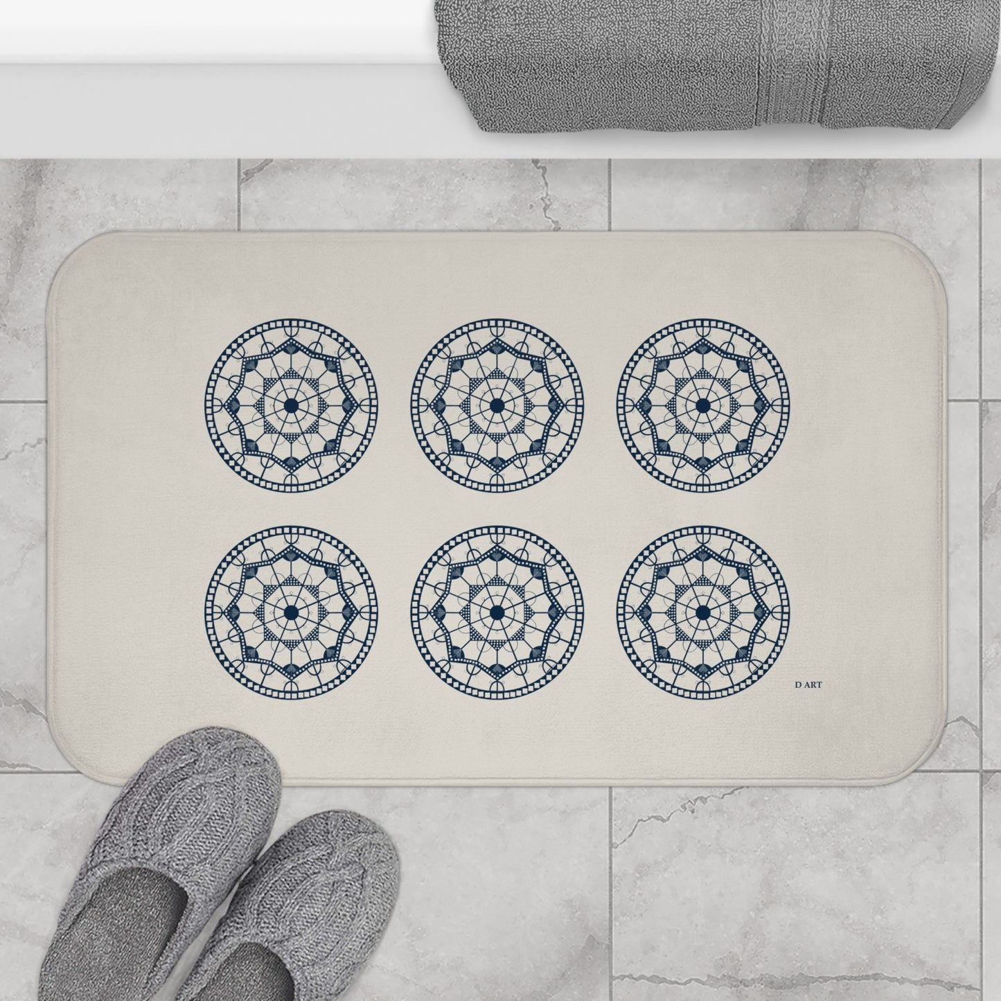 Midnight Dune bath mat