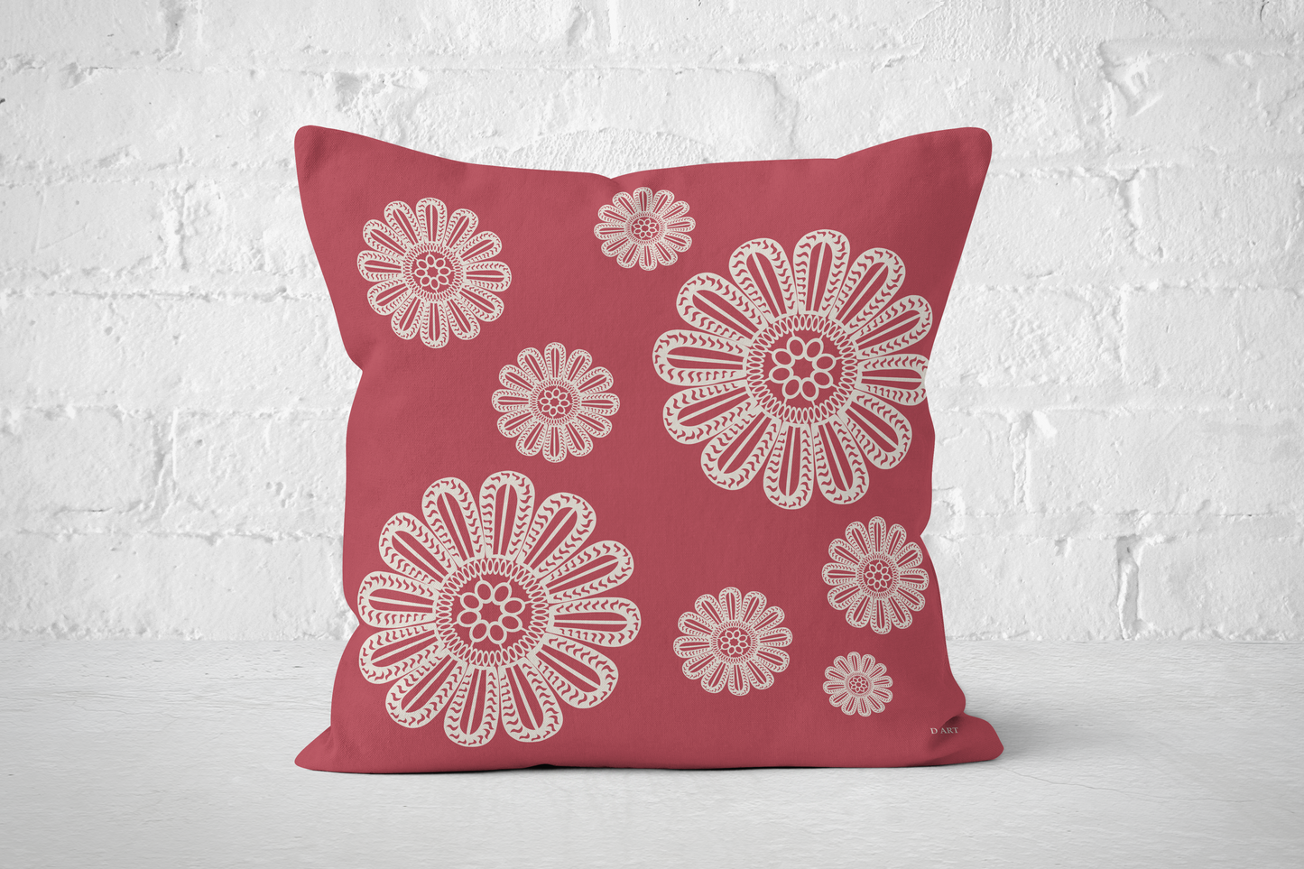 Almond Blossom outdoor pillow