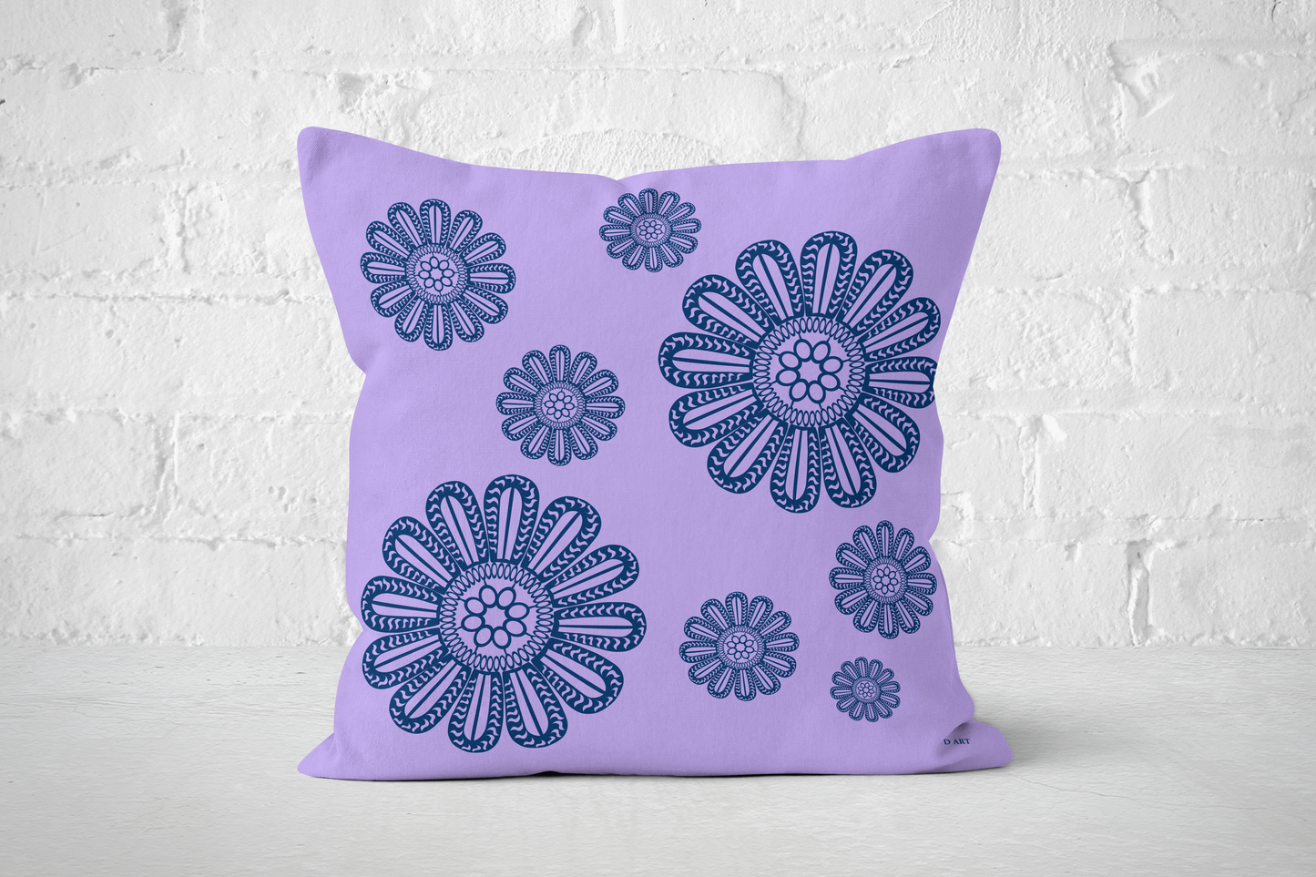 Dreamy Lilac outdoor pillow - D ART Studio