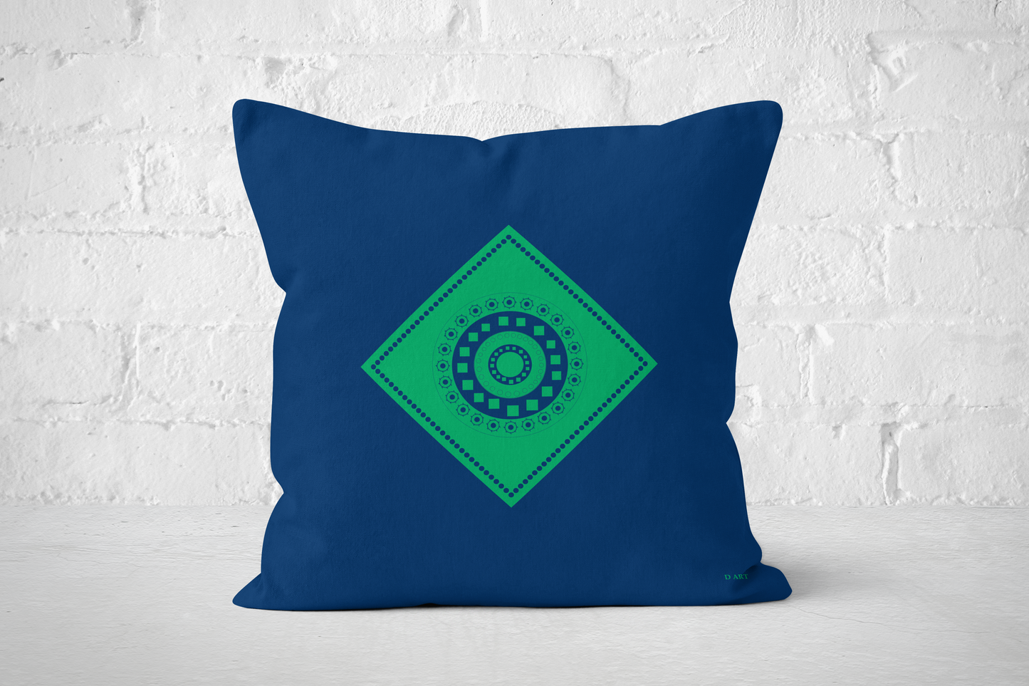 Emerald Nightfall outdoor pillow