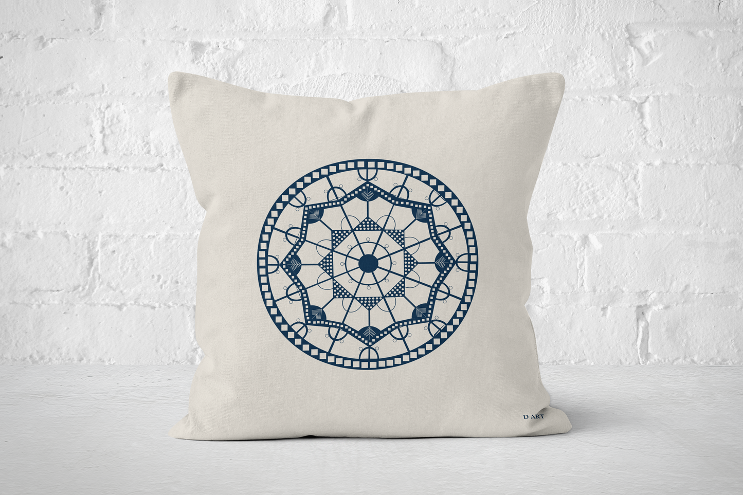 Midnight Dune outdoor pillow