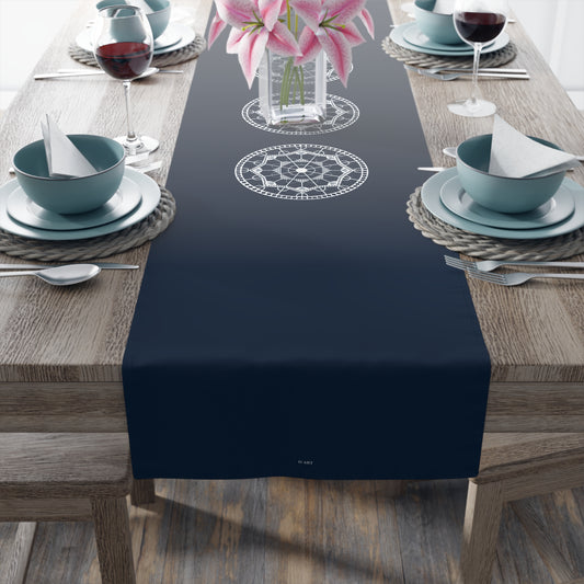 Sea Foam table runner