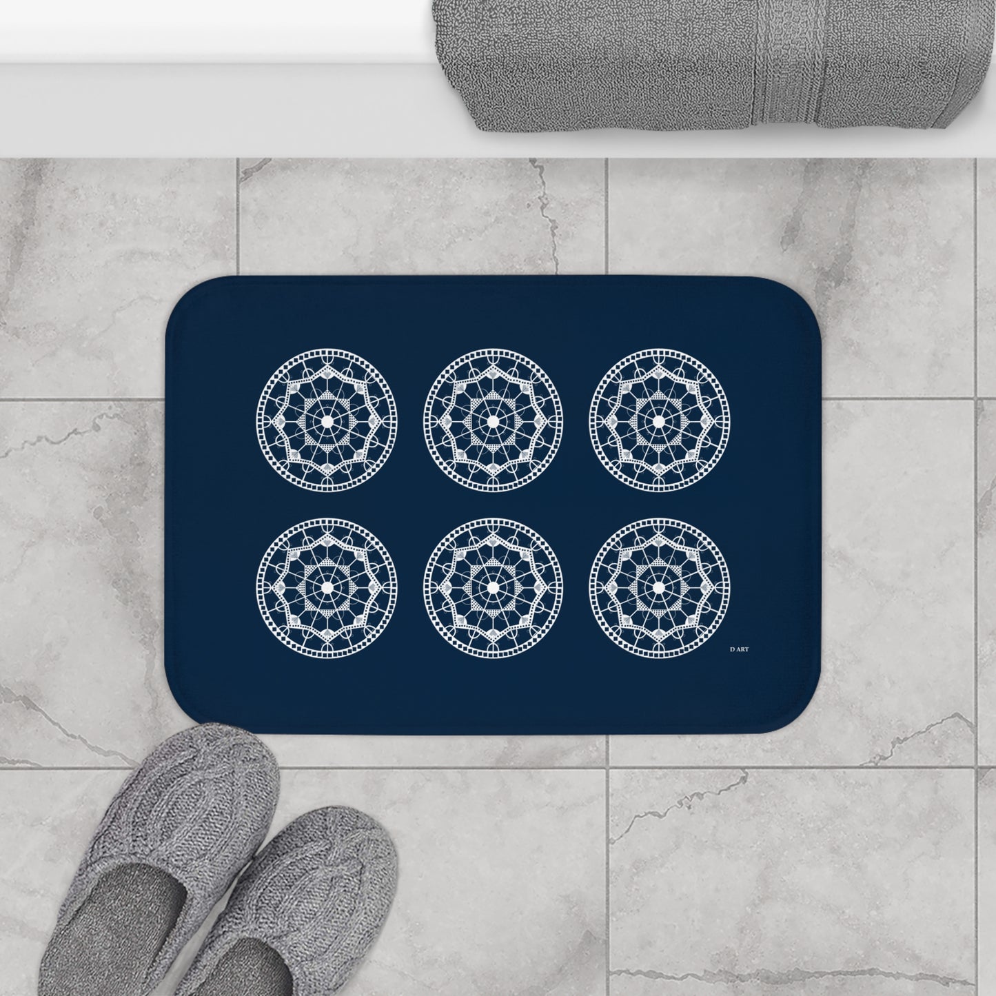 Sea Foam bath mat