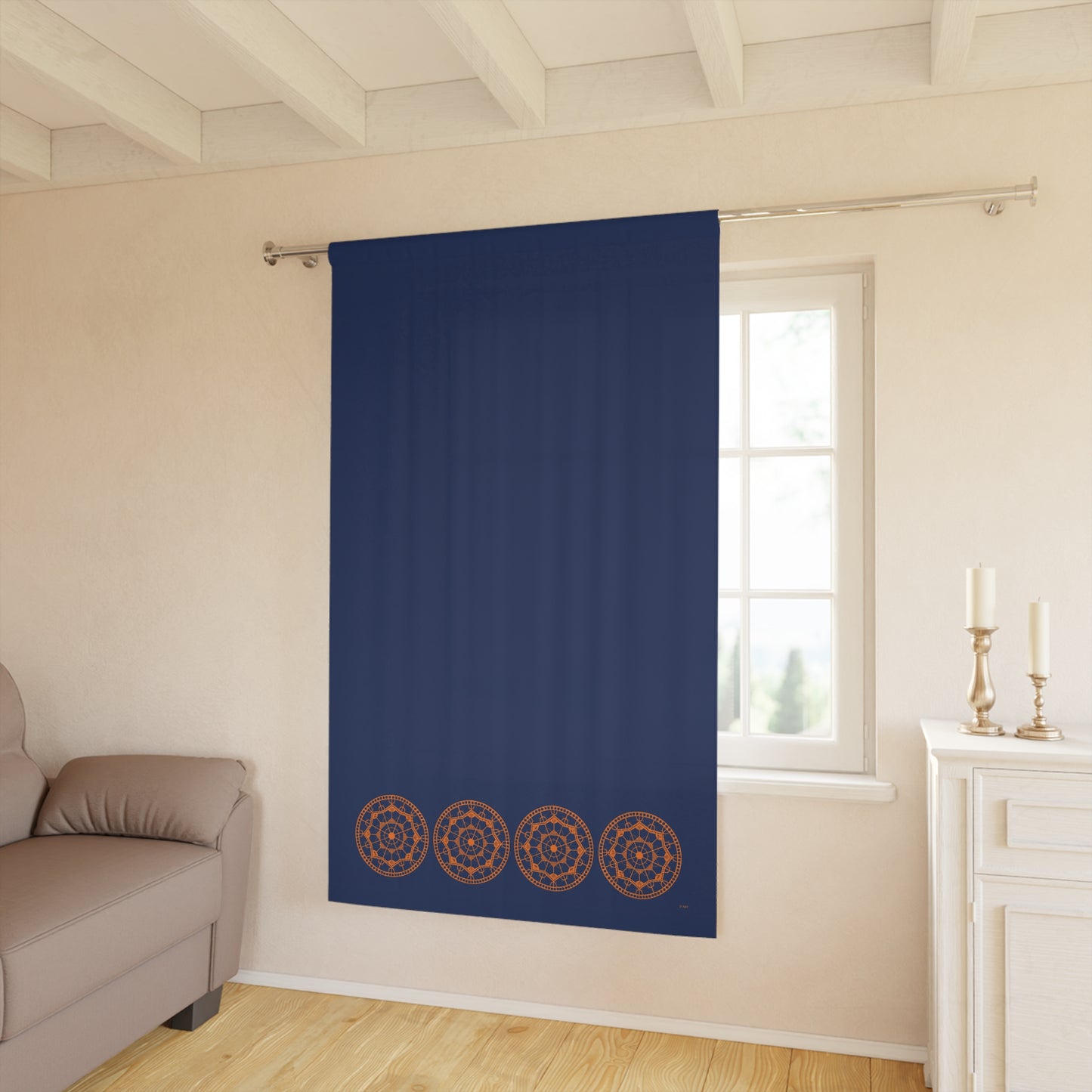 Twilight Moment single panel blackout curtain