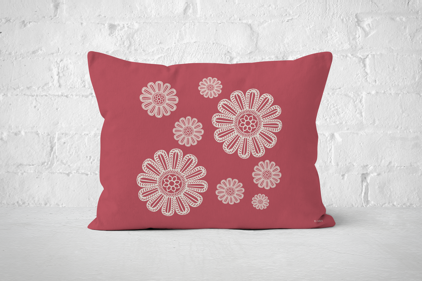 Almond Blossom outdoor pillow