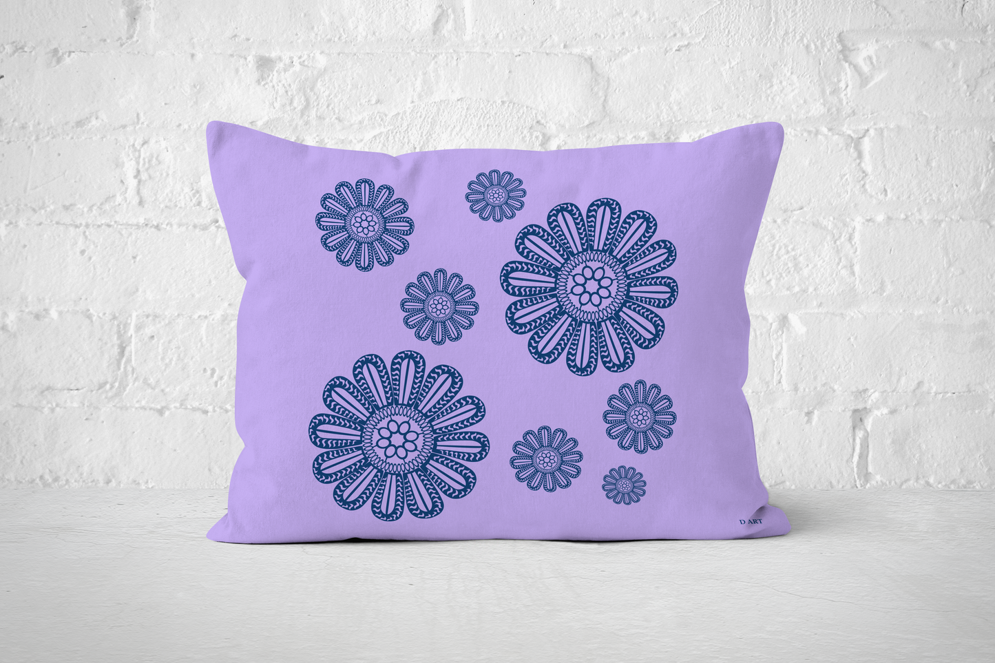 Dreamy Lilac outdoor pillow - D ART Studio