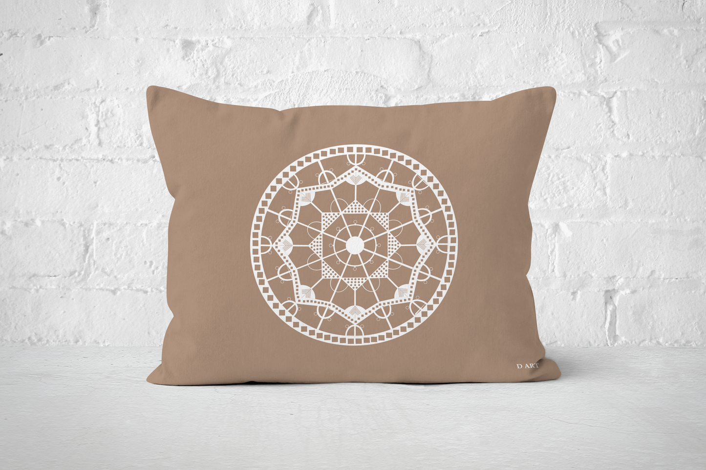 Earthy Horizon outdoor pillow - D ART Studio