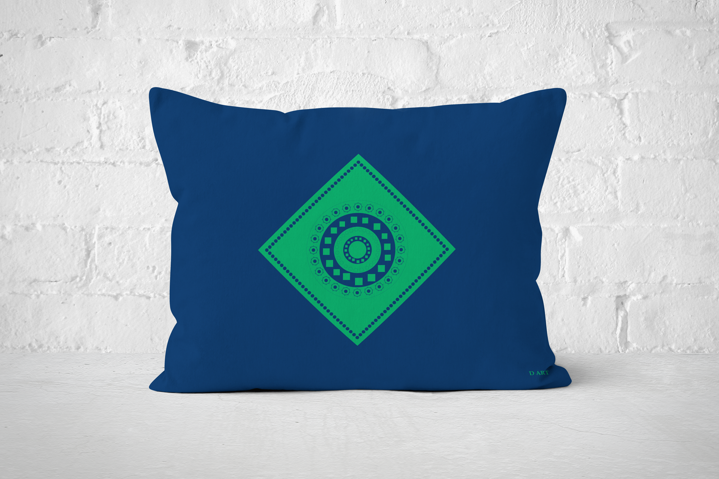 Emerald Nightfall outdoor pillow