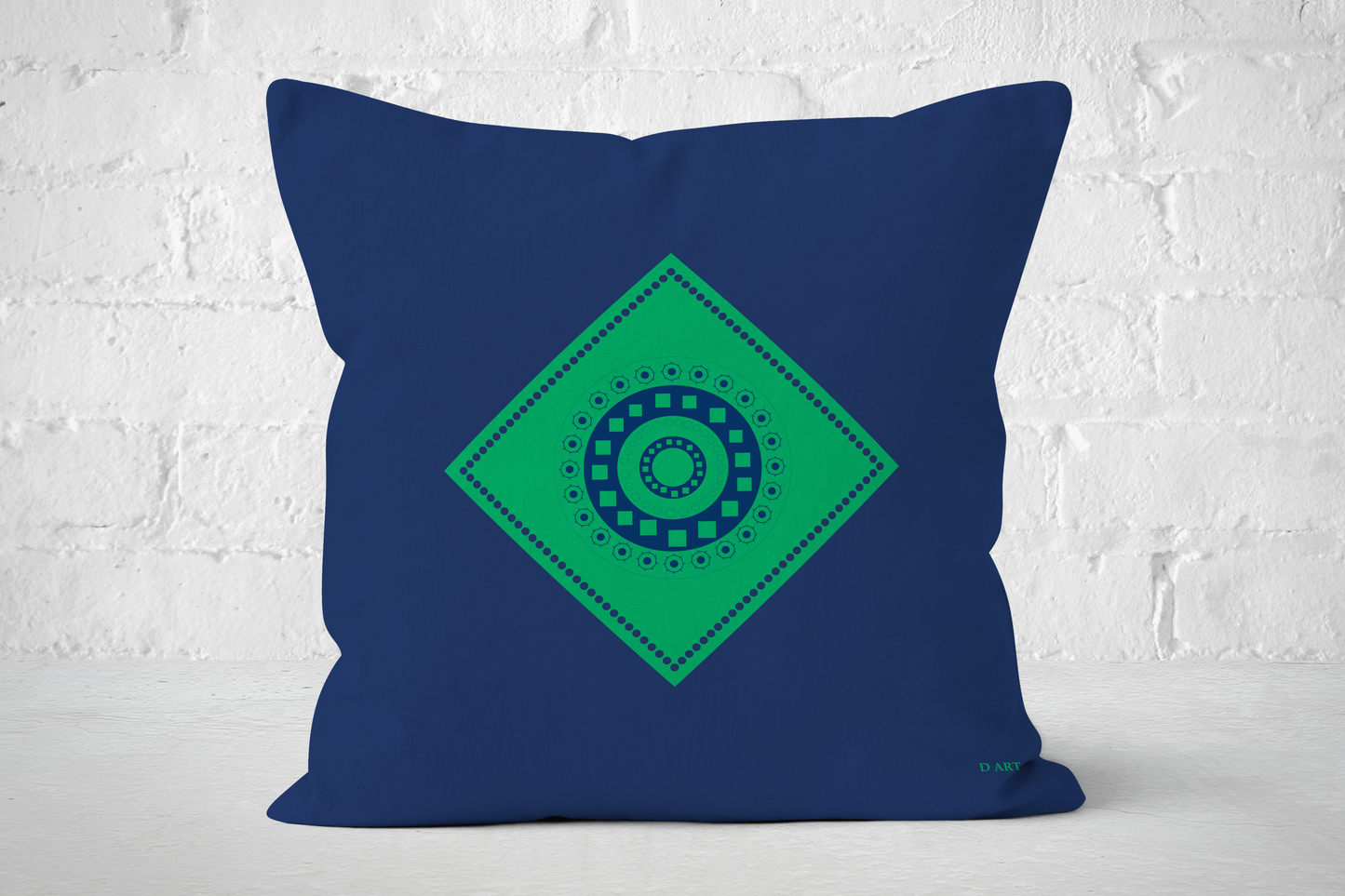 Emerald Nightfall outdoor pillow